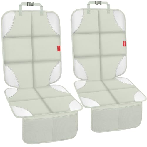 OCCKAI Car Seat Protector 600D Oxford with Storage Pockets