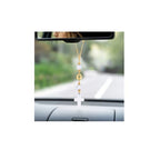 Cross Crystal Rear View Mirror Hanging Ornament