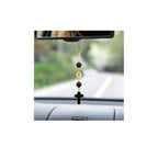Cross Crystal Rear View Mirror Hanging Ornament