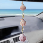 Seashell Car Rear View Mirror Hanging Charm