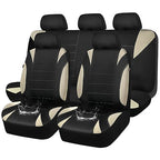 CAR PASS Waterproof Car Seat Covers Front Seats with Headrest Cover