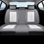 Coverado Nappa Leather Front Seat Covers 2-Pack Waterproof