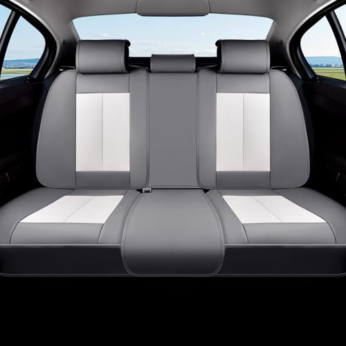 Coverado Nappa Leather Front Seat Covers 2-Pack Waterproof