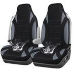 CAR PASS Waterproof Car Seat Covers Front Seats with Headrest Cover