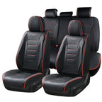 Coverado Nappa Leather Front Seat Covers 2-Pack Waterproof