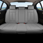 Coverado Nappa Leather Front Seat Covers 2-Pack Waterproof