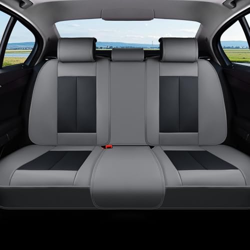 Coverado Nappa Leather Front Seat Covers 2-Pack Waterproof