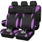CAR PASS Waterproof Car Seat Covers Front Seats with Headrest Cover