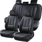 Coverado NAPPA Leather Car Seat Covers Universal Fit