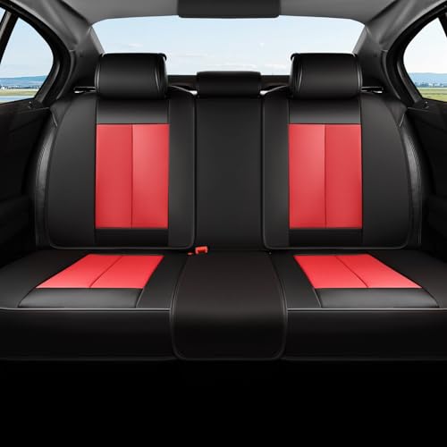 Coverado Nappa Leather Front Seat Covers 2-Pack Waterproof