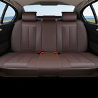 Coverado Nappa Leather Front Seat Covers 2-Pack Waterproof
