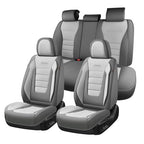 Coverado Nappa Leather Front Seat Covers 2-Pack Waterproof