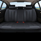 Coverado Nappa Leather Front Seat Covers 2-Pack Waterproof
