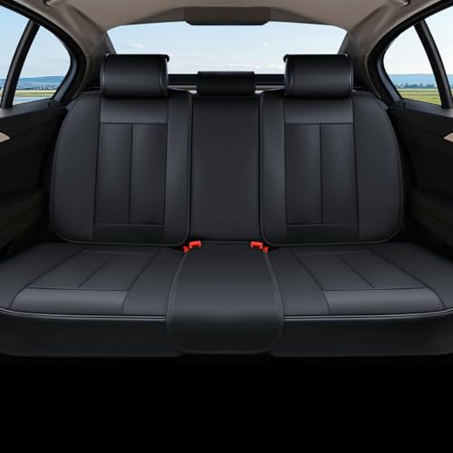 Coverado Nappa Leather Front Seat Covers 2-Pack Waterproof
