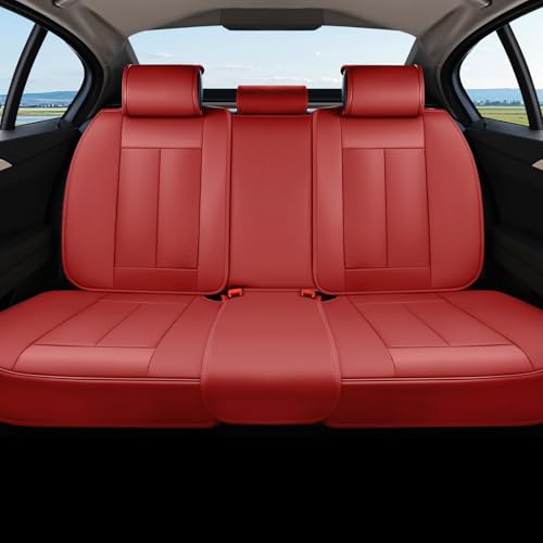 Coverado Nappa Leather Front Seat Covers 2-Pack Waterproof