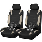 CAR PASS Waterproof Car Seat Covers Front Seats with Headrest Cover