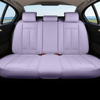 Coverado Nappa Leather Front Seat Covers 2-Pack Waterproof