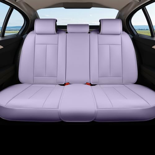 Coverado Nappa Leather Front Seat Covers 2-Pack Waterproof