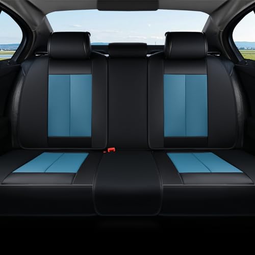 Coverado Nappa Leather Front Seat Covers 2-Pack Waterproof