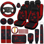 BBTO 43 Pcs Butterfly Car Seat Cover Set Women SUV