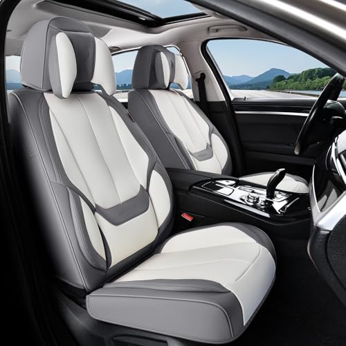 Coverado NAPPA Leather Car Seat Covers Universal Fit