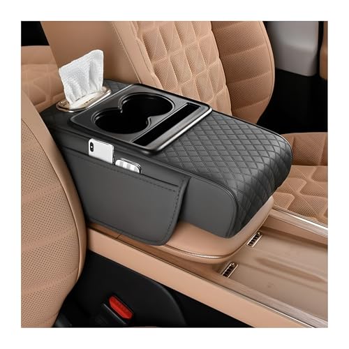 Zpana 4 in 1 Car Center Console Armrest Pillow Memory Foam