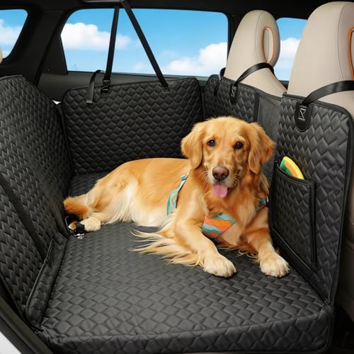 Pawccoli Back Seat Extender for Dogs Waterproof 600D Oxford