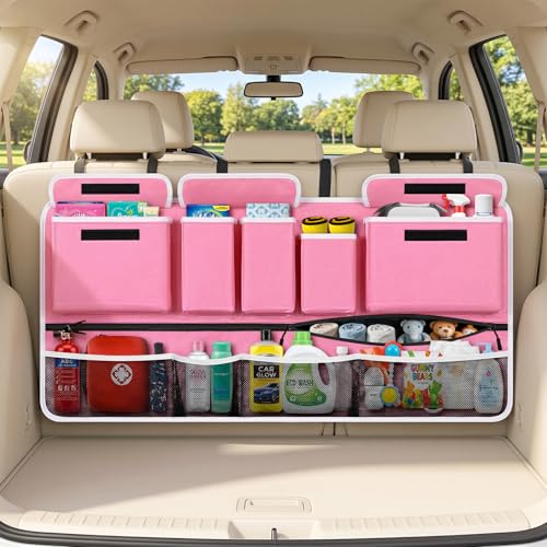 Rhino Valley Car Trunk Organizer Backseat Hanging Storage