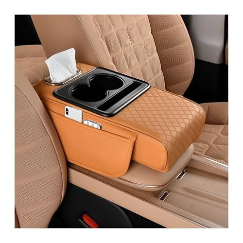 Zpana 4 in 1 Car Center Console Armrest Pillow Memory Foam