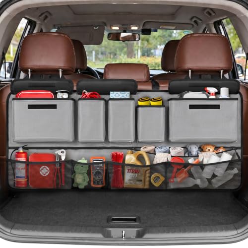 Rhino Valley Car Trunk Organizer Backseat Hanging Storage