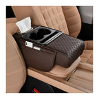 Zpana 4 in 1 Car Center Console Armrest Pillow Memory Foam