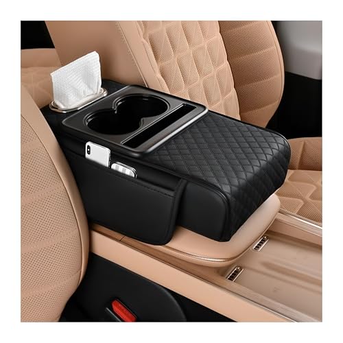 Zpana 4 in 1 Car Center Console Armrest Pillow Memory Foam