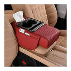 Zpana 4 in 1 Car Center Console Armrest Pillow Memory Foam