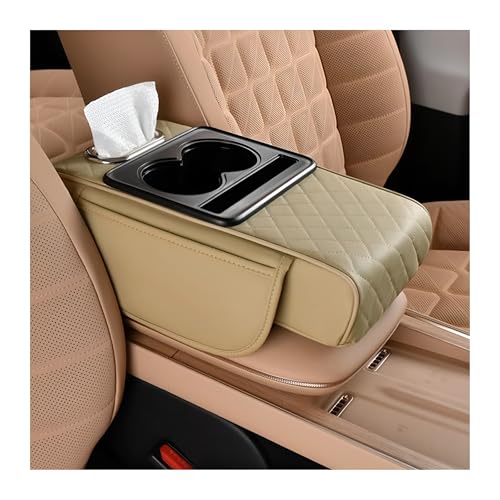 Zpana 4 in 1 Car Center Console Armrest Pillow Memory Foam