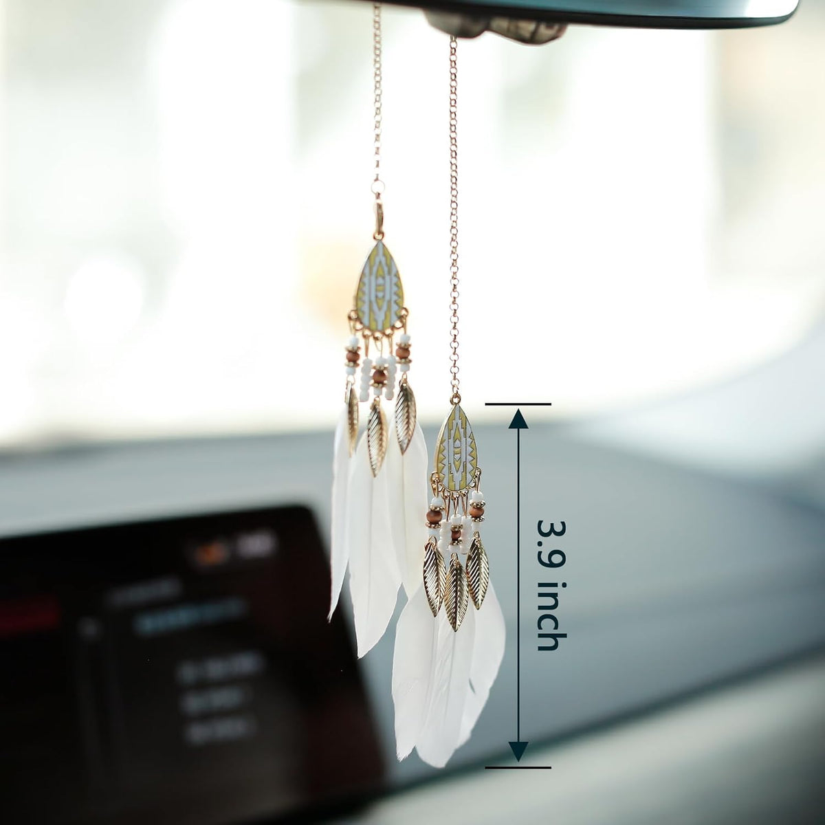 Mini Dream Catcher Car Rearview Mirror Hanging Ornament