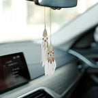 Mini Dream Catcher Car Rearview Mirror Hanging Ornament