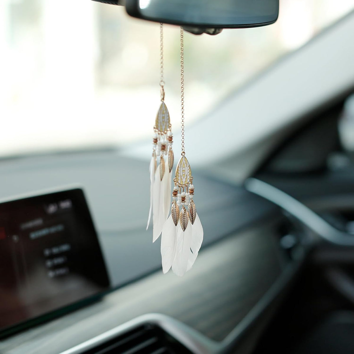 Mini Dream Catcher Car Rearview Mirror Hanging Ornament