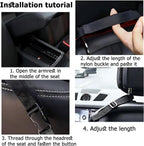 Rhinestone Car Net Pocket Handbag Holder Backseat Organizer