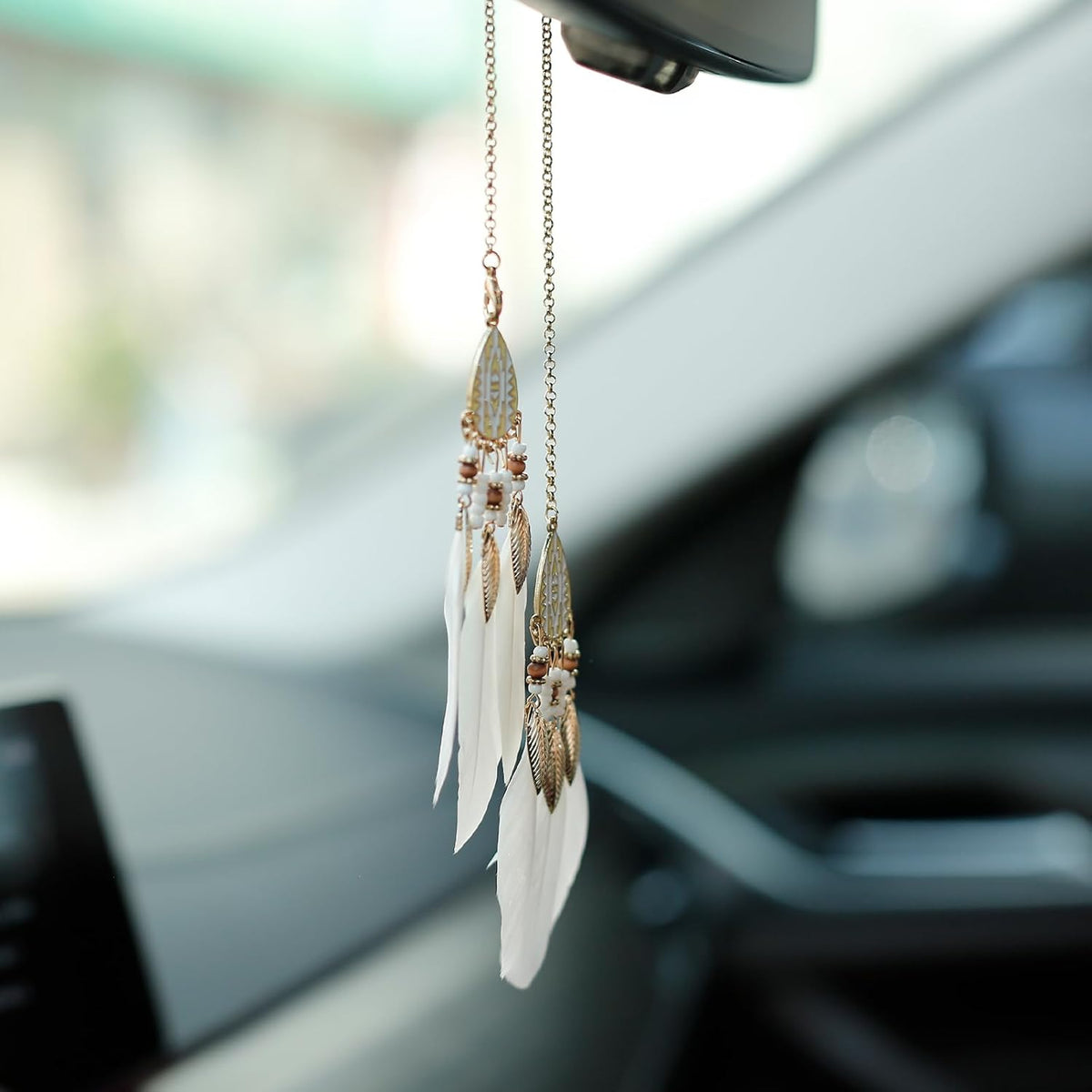 Mini Dream Catcher Car Rearview Mirror Hanging Ornament