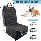 2-Pack Dog Front Seat Covers Waterproof Protectors