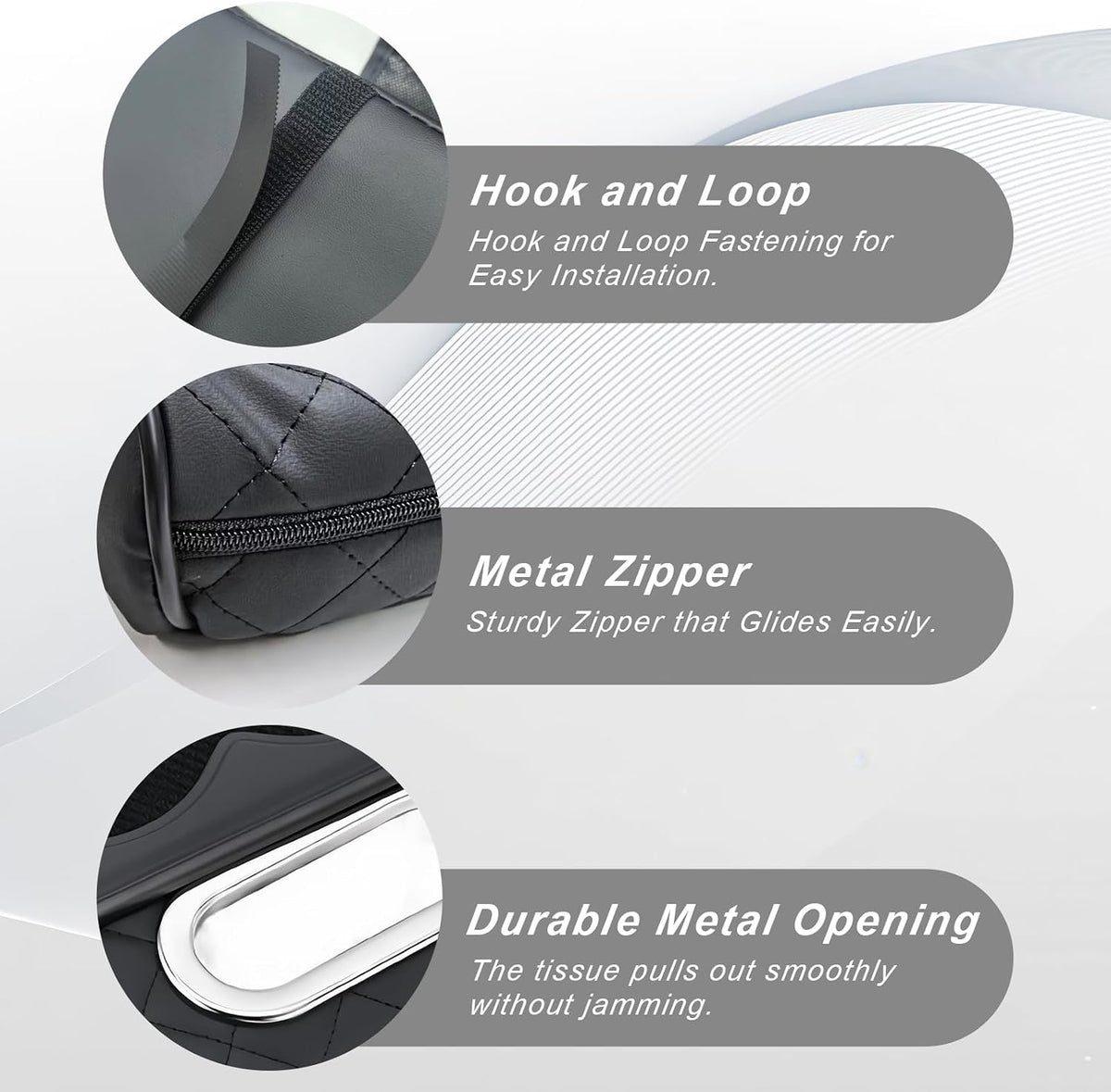 AMZAUTO 5-in-1 Car Center Console Cover with Cup Holder