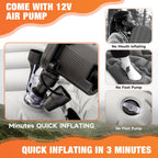 Inflatable Car Air Mattress Bed for SUV Sedan with Pump