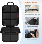 OCCKAI Car Seat Protector 600D Oxford with Storage Pockets