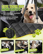 Victoper Dog Car Seat Cover 600D Waterproof Hammock