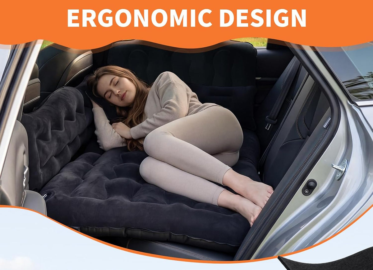 Inflatable Car Air Mattress Bed for SUV Sedan with Pump