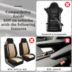 BBTO 43 Pcs Butterfly Car Seat Cover Set Women SUV