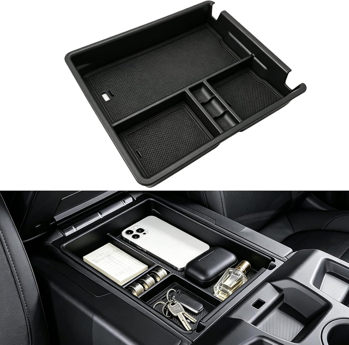 Center Console Organizer Tray for Chevy Silverado GMC Sierra