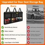 Rhino Valley Car Trunk Organizer Backseat Hanging Storage