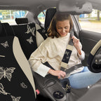 BBTO 43 Pcs Butterfly Car Seat Cover Set Women SUV