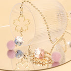 Pair of Lucky Cat Rear View Mirror Hanging Ornament
